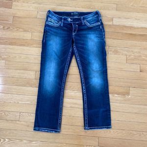 Silver jeans Tuesday size 29 Ankle/crop